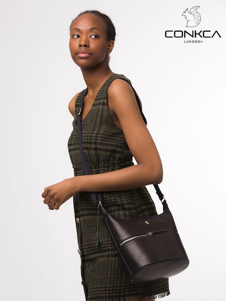 Conkca Little Kristin Leather Shoulder Bag (527925) | £66