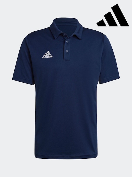 adidas Navy Entrada 22 Polo Shirt (528329) | £23