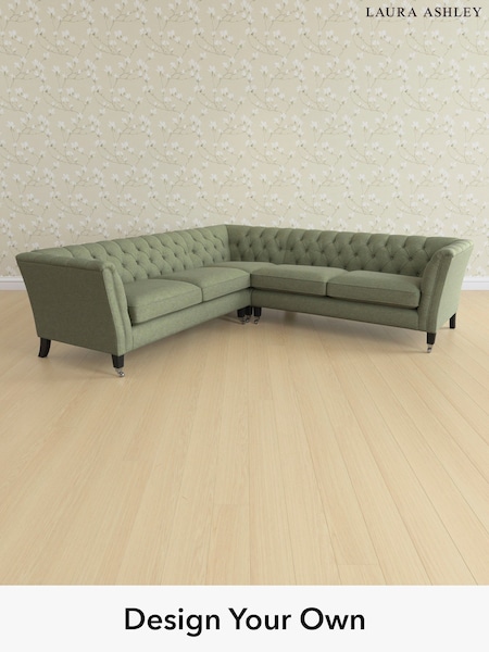 Harley/Moss Green Chatsworth Button Back By Laura Ashley (528609) | £3,150