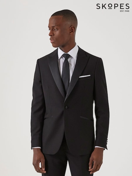 Skopes Black Sinatra Slim Fit Suit Jacket (528961) | £115