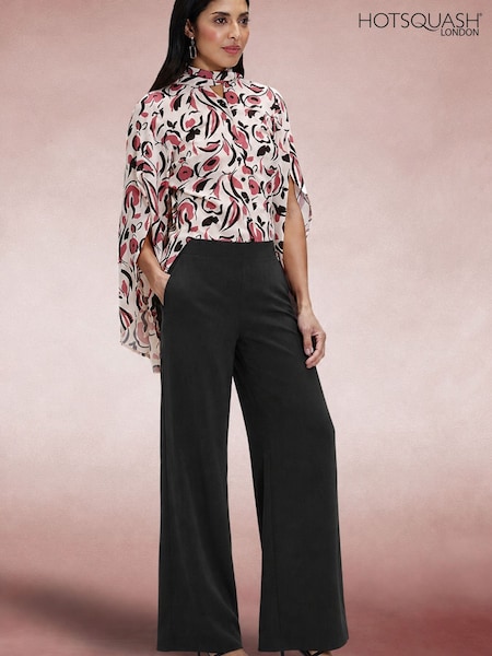 Cream - Hot Squash Statement Sleeve Blouse With Bow Ties