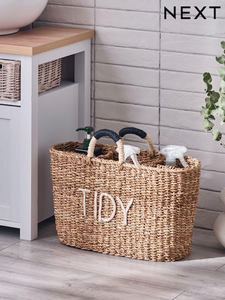 Natural Seagrass Storage Basket (529393) | £32