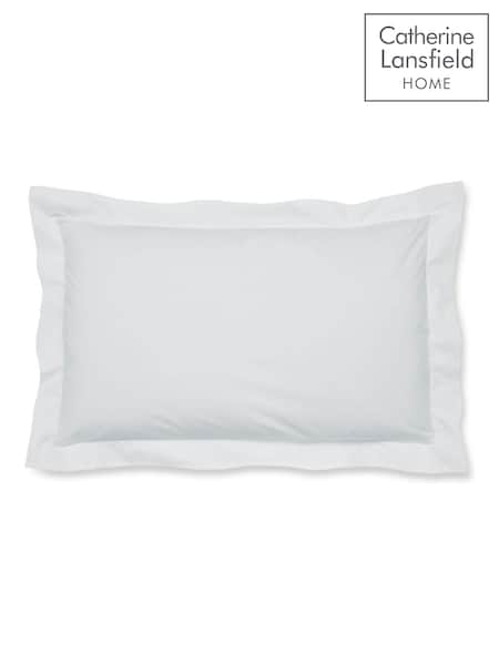 Catherine Lansfield Set of 2 White Percale Pillowcases (529526) | £10