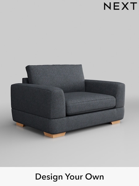 Tweedy Chenille/Navy Blue Clayton (529633) | £850