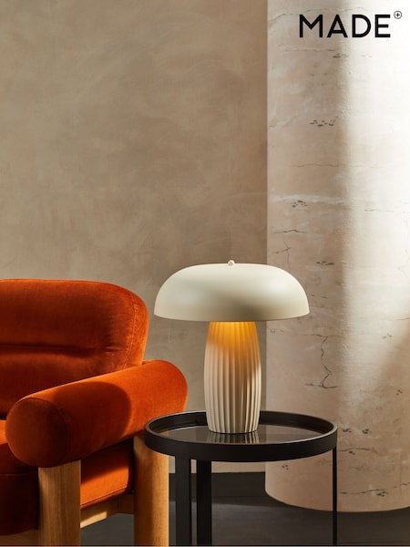 MADE.COM White Eliya Table Lamp (530913) | £169