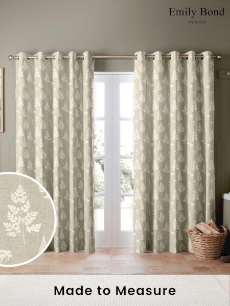 Emily Bond Natural Tynesfield Made to Measure 100% Cotton Curtains (531969) | £91