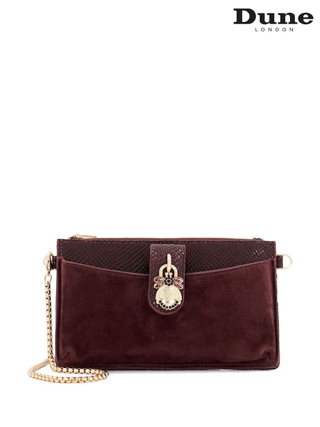 Red - Dune London Kerrie Slim Purse With Removable Card Holder