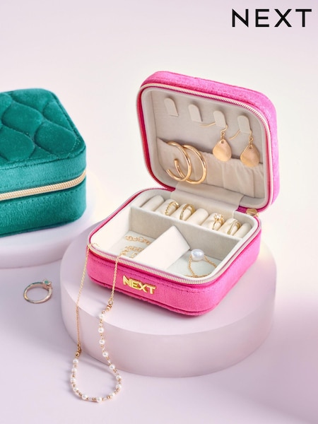 Mini Square Travel Jewellery Box (533095) | £12