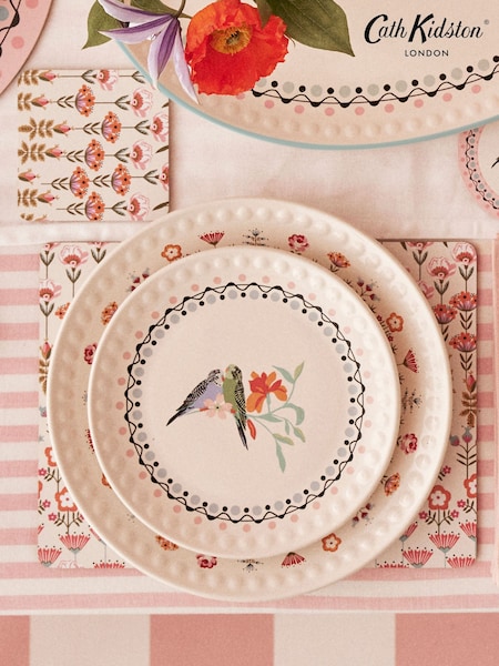 Cath Kidston Set of 4 Cream Placemat & Coasters (533875) | £27