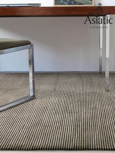 Asiatic Rugs Green Kuza Stripe Rug (534807) | £122 - £348
