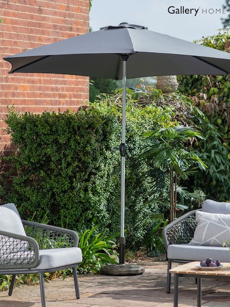 Gallery Grey Garden Ballylar 2.7m Parasol (541544) | £170