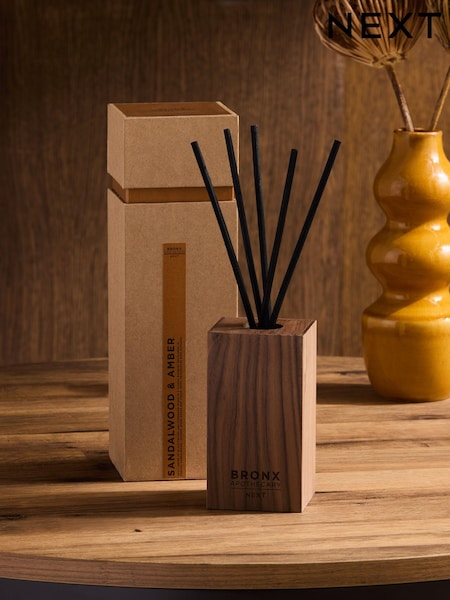 Bronx Sandalwood and Amber 180ml Fragranced Reed Diffuser (542112) | £26