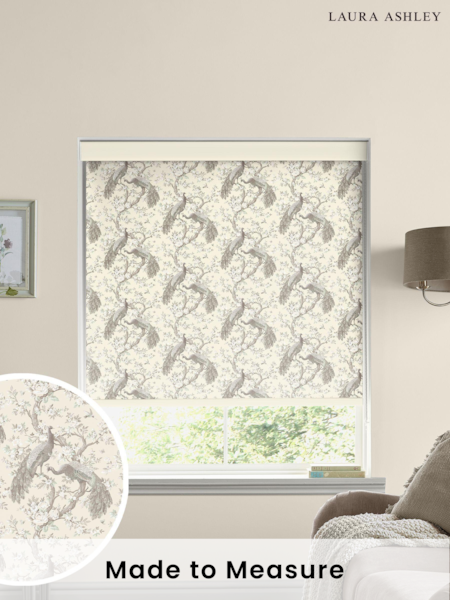 Laura Ashley Natural Belvedere Made to Measure Roller Blind (543074) | £58
