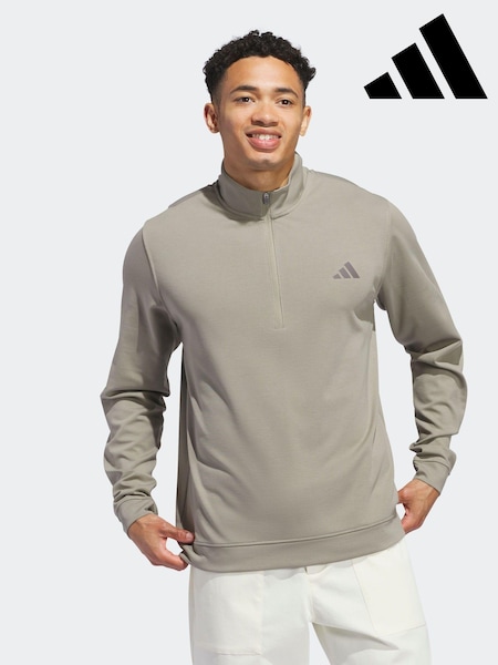 adidas Golf Elevated Quarter Zip Sweatshirt (543811) | £55
