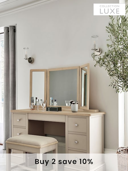 Stone Hampton Painted Oak Collection Luxe Stool (544659) | £225