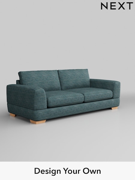 Boucle Weave Easy Clean/Dark Teal Green Clayton (544980) | £1,225