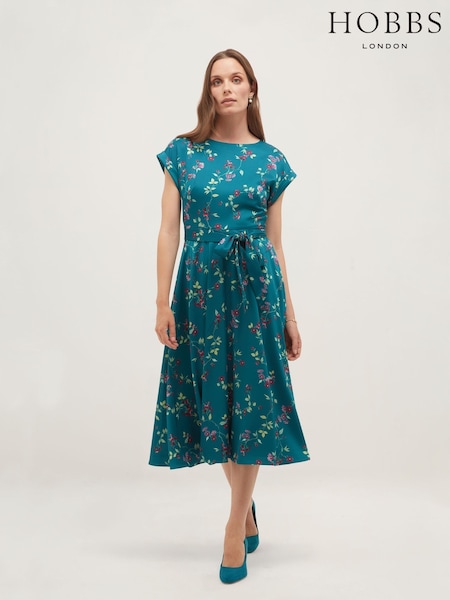 Blue - Hobbs Alba Dress