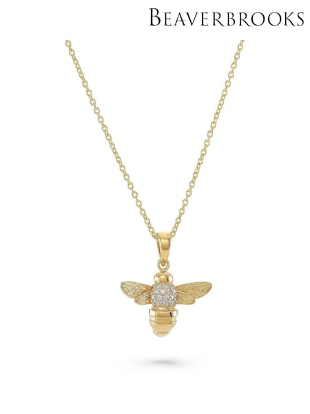 Beaverbrooks Cubic Zirconia Bee Pendant (547319) | £75