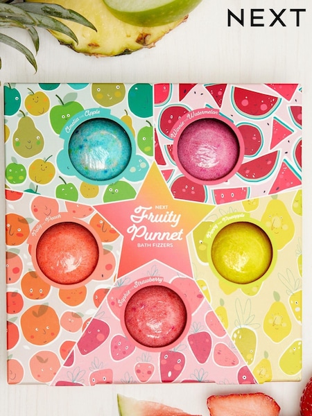 Set of 5 x 50g Kids Fruity Scented Bath Fizzers (547384) | £10