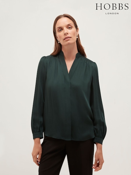 Green - Hobbs Gwen Blouse