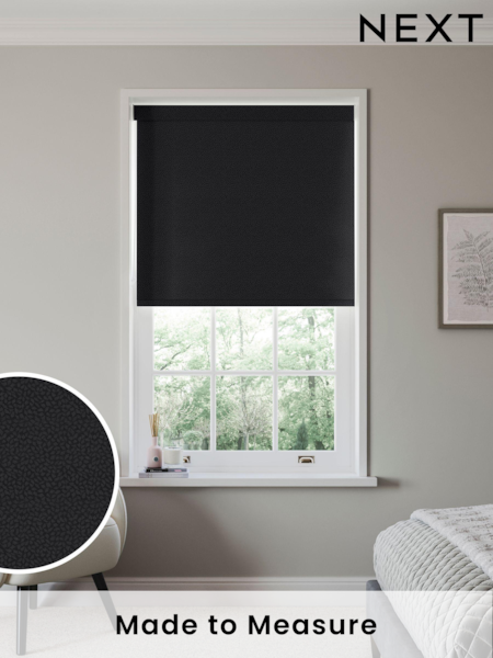 Black Discover Made to Measure Roller Blind (548732) | £63