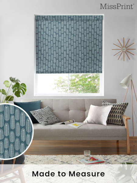 MissPrint Ink Bloom Made to Measure Roller Blinds (550251) | £58