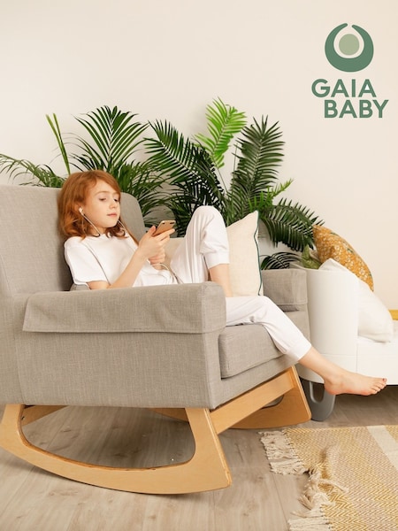 Gaia Baby Dove Dove Serena Rocking Nursing Chair (550565) | £400