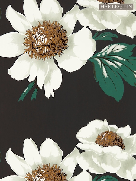 Harlequin White Paeonia 10.05M Wallpaper (551913) | £102