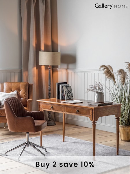 Gallery Home Natural Desk (552107) | £625