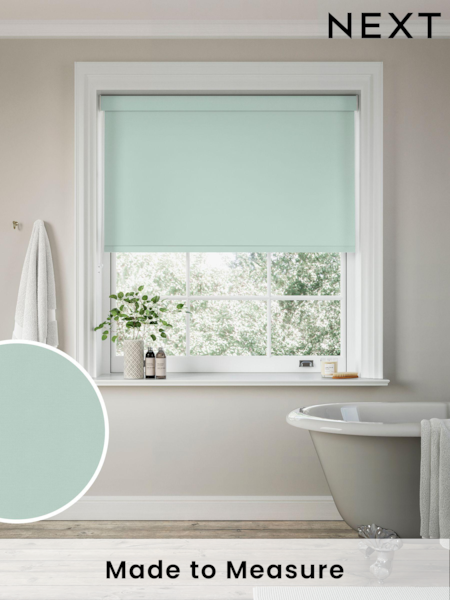 Mineral Green Glow Made to Measure Blackout Roller Blind (552601) | £55