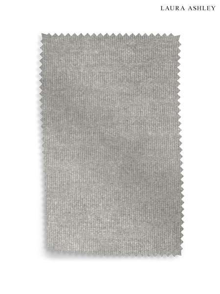 Laura Ashley Pale Steel Grey Orla Upholstery Swatch (552612) | £0