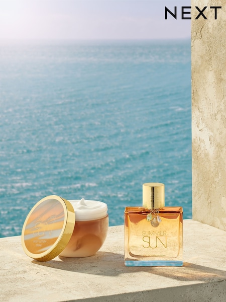 Summer Sun 100ml Perfume and 200ml Body Lotion Gift Set (556293) | £20