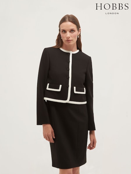 Black - Hobbs Rosalind Jacket