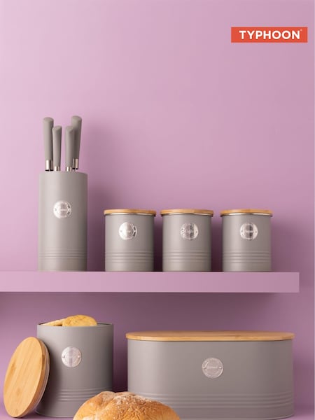 Typhoon Grey Living Bread Bin (558348) | £30