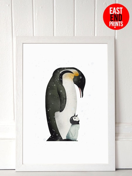 East End Prints Brown Penguin Print by Dieter Braun (558790) | £50 - £130