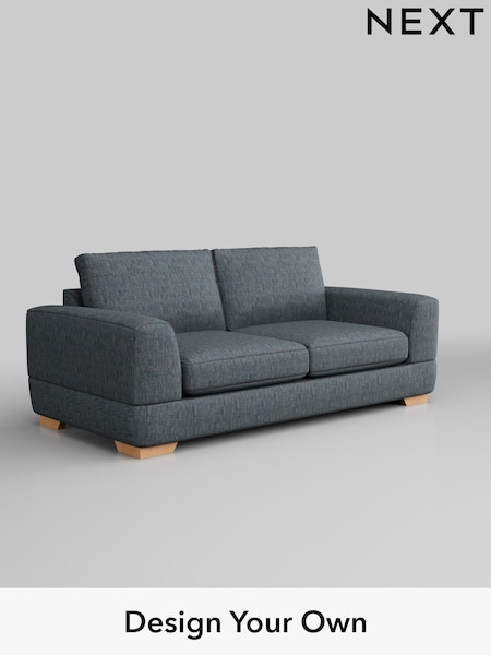 Boucle Weave Easy Clean/Dark Blue Clayton (558890) | £1,125
