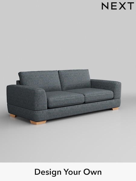 Boucle Weave Easy Clean/Dark Blue Clayton (558890) | £1,225