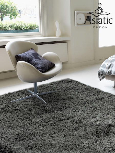 Asiatic Rugs Charcoal Grey Payton Rug (559700) | £66 - £319
