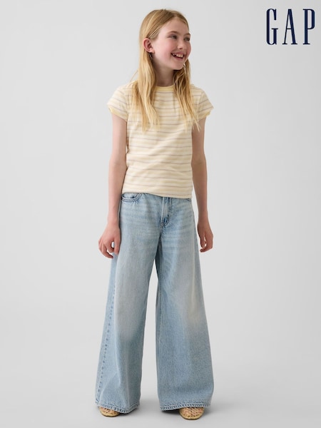 Light Wash - Gap Low Rise Baggy Jeans (5-13yrs)