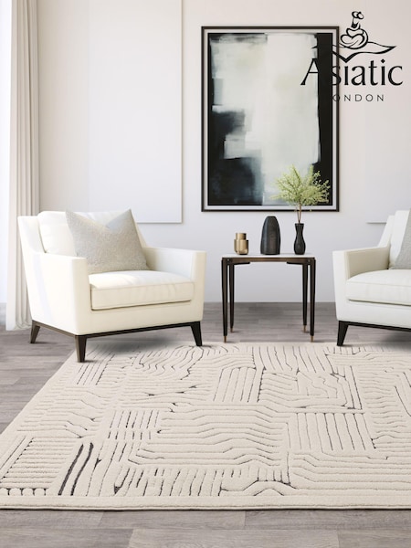 Asiatic Rugs White Valley Route Rug (560601) | £114 - £325