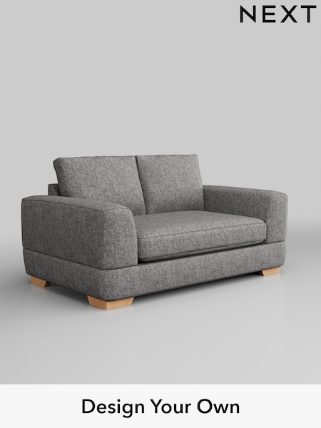 Chunky Boucle Easy Clean/Light Grey Clayton (560942) | £1,125