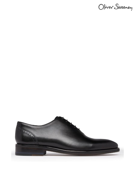 Oliver Sweeney Cropwell Leather Oxford Black Shoes (561111) | £199