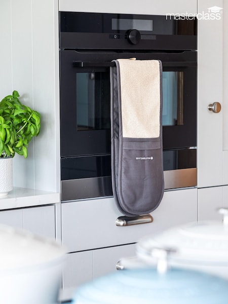Masterclass Grey Deluxe Professional Double Oven 100% Cotton Glove (561183) | £21