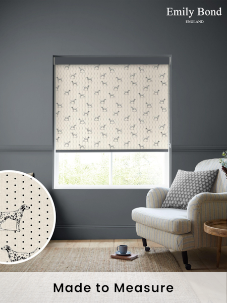 Emily Bond Linen Fred Made to Measure Roller Blinds (562982) | £58