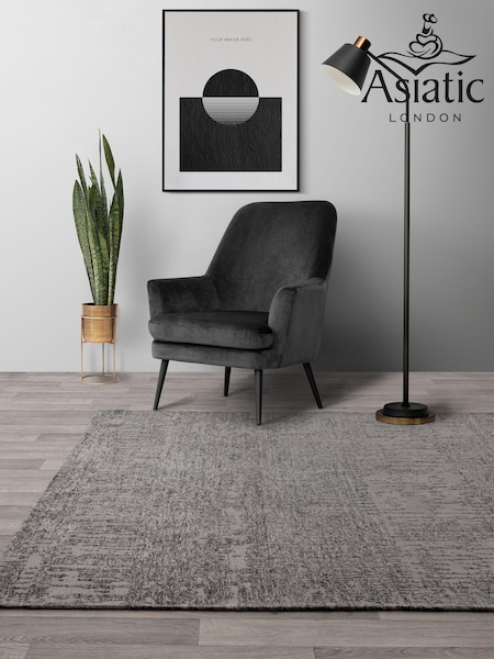 Asiatic Rugs Grey Beau Rug (563051) | £137 - £389