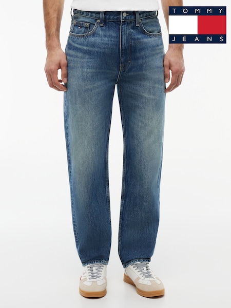 Blue - Regular Tommy Jeans Sonny Whiskered Regular Tapered Jeans