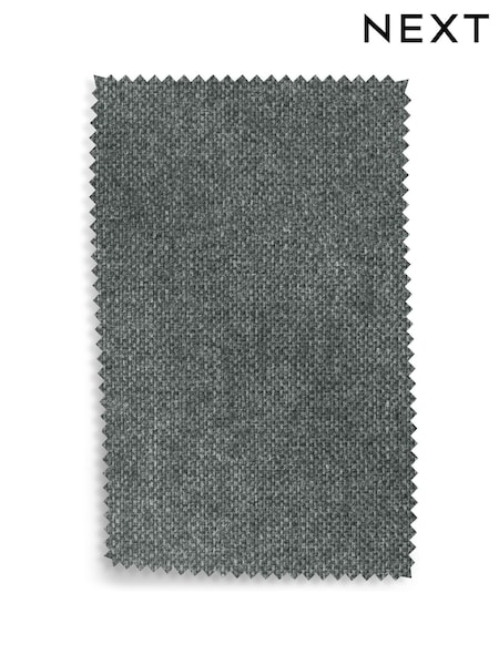 Mid Grey Chunky Weave Upholstery Swatch (564541) | £0