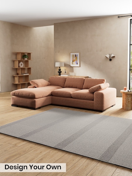 Lanzo Plush Weave/Rust Orange - Melbourne By Made