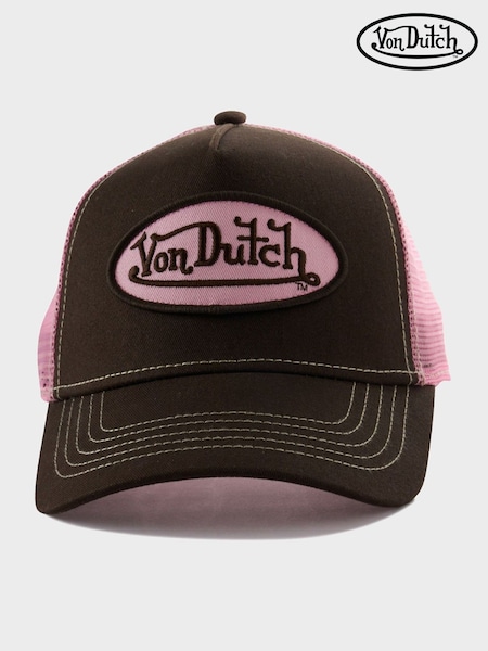 Brown - Von Dutch Staple Trucker Cap