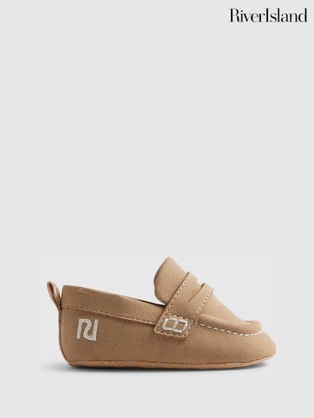 Natural - River Island Smart Loafers